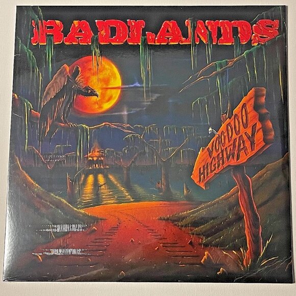 Badlands Voodoo Highway LP Colored Vinyl Import Limited Edition Jake E. Lee Ozzy - Picture 1 of 8
